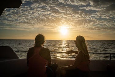 Combo sunset and manta ray snorkel experience